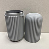 Органайзер-футляр 6х19 см AL-PLASTIK LV-310 серый