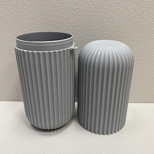 Органайзер-футляр 6х19 см AL-PLASTIK LV-310 серый