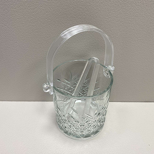 Ведро стеклянное для льда 1 л Pasabahce Timeless Ice Bucket 530068