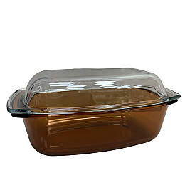 Гусятница с крышкой 3,5 л 34х21х14,8 см Simax Amber&Clear s7556/7566
