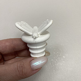 Пробка силиконовая для бутылки Butterfly Stenson 50808 белый