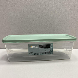 Контейнер 26,2х9,7х8,4 см 1.4 л Hobby Life 02 0970 прозрачный с зеленым