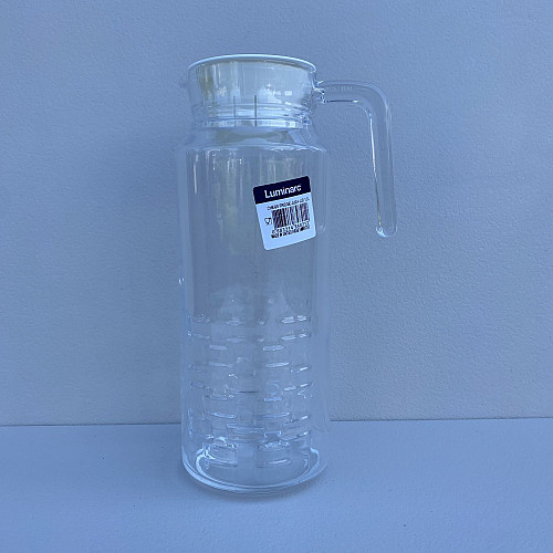 Кувшин стеклянный с крышкой 1,3 л Luminarc Cheqs Fridge Q3654