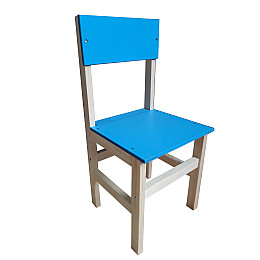 Детский стул Игруша 28x28x62 см Синий (32с)