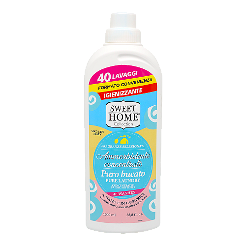 Концентрований кондиціонер для прання Sweet Home Pure Laundry 1 л 40 прань