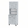 Шкаф - Буфет Компанит 64,2х50х185,1 см Бетон