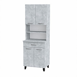 Шкаф - Буфет Компанит 64,2х50х185,1 см Бетон