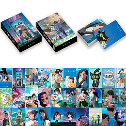 Набор карточек Bioworld Spirited Away Хаку магия 92 шт Разноцветный (26158)