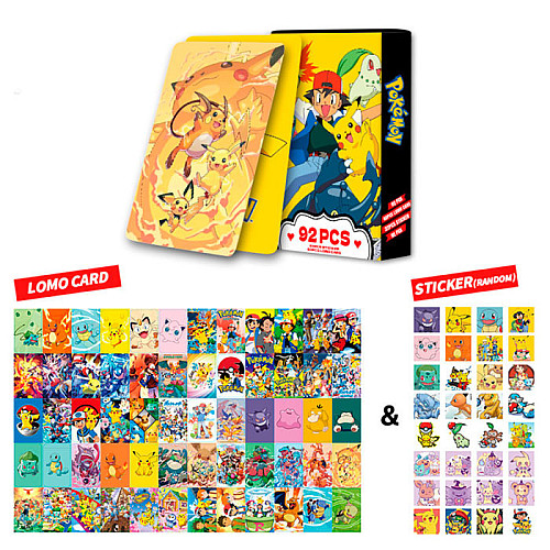 Набор карточек Bioworld Pokemon 92 шт Разноцветный (26156)