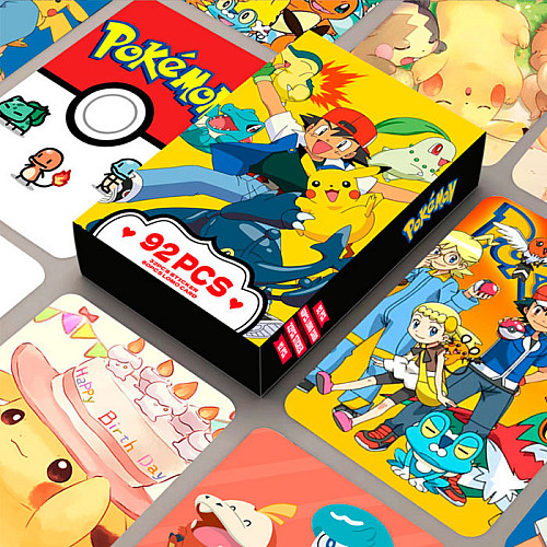 Набор карточек Bioworld Pokemon 92 шт Разноцветный (26156)