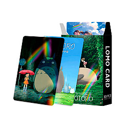 Набор карточек Bioworld Tonari no Totoro 92 шт Разноцветный (26154)