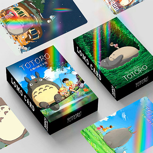 Набір карток Bioworld Tonari no Totoro 92 шт Різнокольоровий (26154)