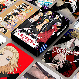 Набор карточек Bioworld Tokyo Revengers 92 шт Разноцветный (26151)