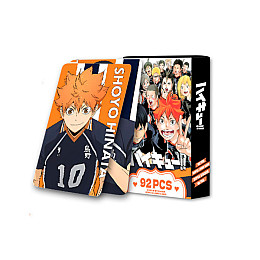 Набор карточек Bioworld Волейбол Haikyuu!!! 92 шт Разноцветный (26150)
