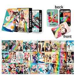 Набор карточек Bioworld Spy × Family 92 шт Разноцветный (26149)