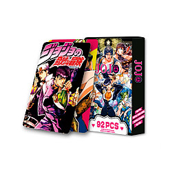 Набор карточек Bioworld JoJo's Bizarre Adventure Ломо 92 шт Разноцветный (26147)