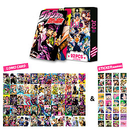 Набор карточек Bioworld JoJo's Bizarre Adventure Ломо 92 шт Разноцветный (26147)