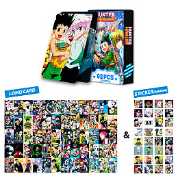 Набор карточек Bioworld Hunter × Hunter 92 шт Разноцветный (26145)