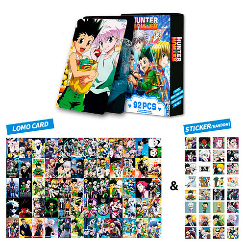 Набір карток Bioworld Hunter × Hunter 92 шт Різнокольоровий (26145)