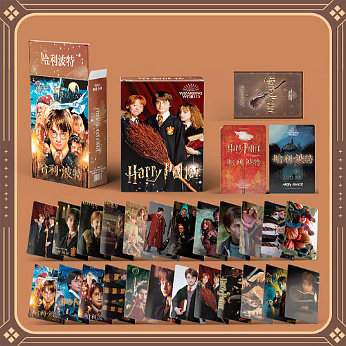 Набір карток Bioworld Harry Potter Ломо 55 шт Різнокольоровий (26123)