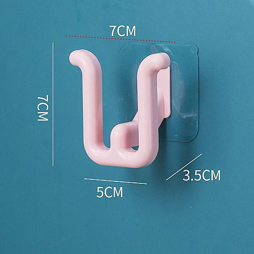 Держатель настенный для обуви UKC LVR 003 с наклейкой Pink (16576-hbr)