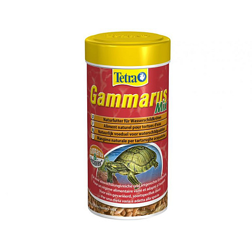 Натуральний корм для водоплавних черепах Tetra Gammarus Mix сушені гаммарус та анчоус 250 мл (189966)