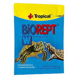 Сухой корм для водоплавающих черепах Tropical Biorept W палочки 20 г (11341)