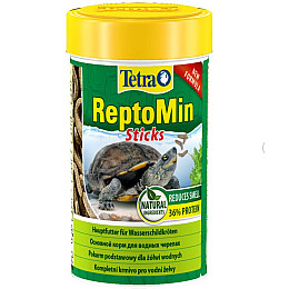 Сухой корм для водоплавающих черепах Tetra ReptoMin гранулы 250 мл (761346)