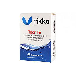 Тест для измерения железа Rikka Fe на 50 измерений (T-101)