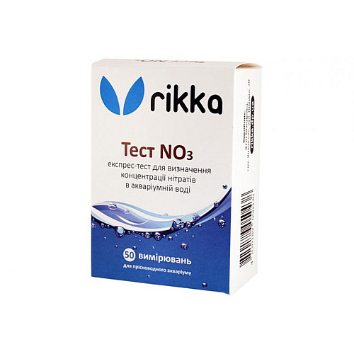 Тест для измерения нитратов Rikka NO3 на 50 измерений (T-104)