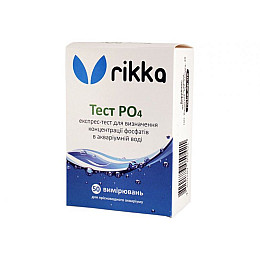 Тест для измерения фосфатов Rikka PO4 на 50 измерений (T-106)