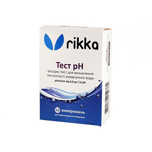 Тест для измерения кислотности Rikka pH 6.2-7.6 на 50 измерений узкий (T-105)