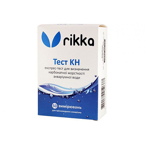 Тест для измерения карбонатной жесткости Rikka КН 50 измерений (T-110)