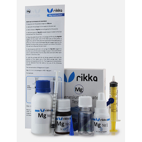 Тест для морской воды Rikka Mg на магний в аквариуме 50 измерений (TK-108)