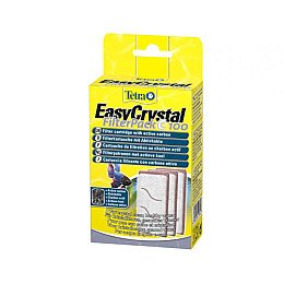 Фильтрующий картридж для аквариума Tetra Cascade Globe Tetra Filter Pack 100 C с активированным углем Бело-красный 3 шт (211841)