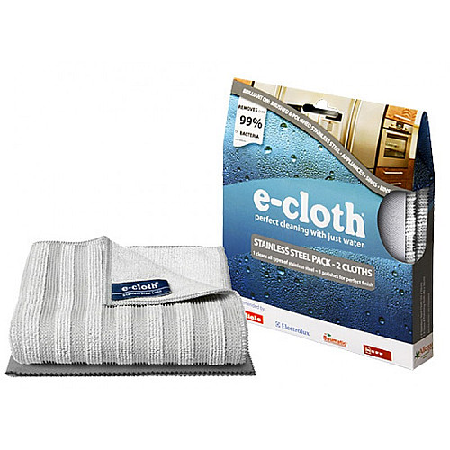 Салфетки мікрофібра для очищення сталі E-Cloth Stainless Steel Pack 204508 (2957)