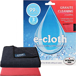 Серветки мікрофібра для кам'яних поверхонь E-Cloth Granite Pack 204140 (2955)