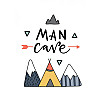 Постер в рамці Man Cave Posters 30 х 40 см (sd124125)