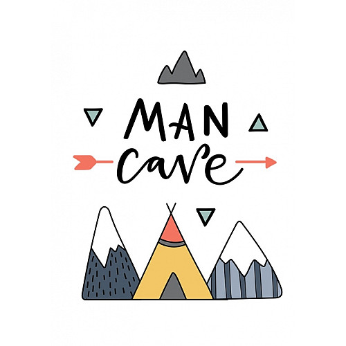 Постер в рамці Man Cave Posters 30 х 40 см (sd124125)