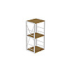 Этажерка Ferrum-decor Конект 73x34x28 см Дуб Артизан (XK00261)