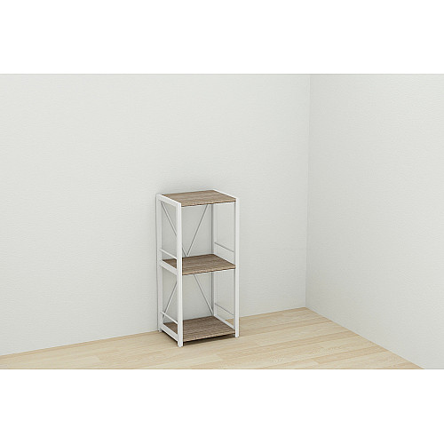Этажерка Ferrum-decor Конект 73x34x28 см Дуб сонома (XK00263)