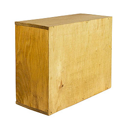 Комод 4 ящика AT Королевская почта 25,7х19,5х9,5 см Натуральный (16459)