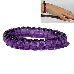 Отпугуюючий комарів браслет GreenLeaf Пружинка Один розмір Фіолетовий