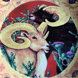 Декоративная тарелка Зодиак Козерог 20 см Lefard AL31733