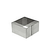 Форма квадратная из нержавеющей стали One Chef 8х8х4,5 см