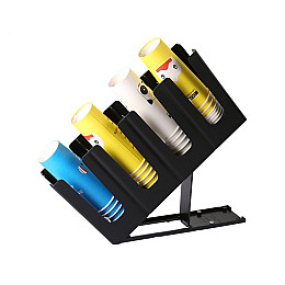 Диспенсер для стаканів з підставкою One Chef 45 × 24 × 12 см Чорний