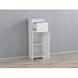 Пенал Forte з шухлядою та дверцятами Forte Wilmer 2 950x300x300 Білий