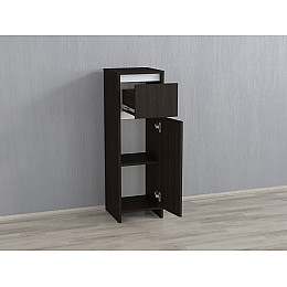 Пенал Forte з шухлядою та дверцятами Forte Wilmer 2 950x300x300 Венге Темний