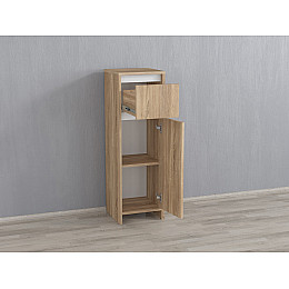 Пенал Forte з шухлядою та дверцятами Forte Wilmer 2 950x300x300 Дуб Сонома