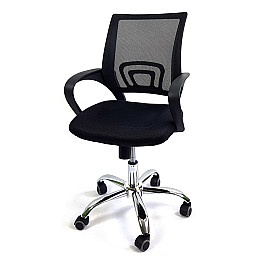 Крісло офісне Loft Comfort C012 Чорний 47х42 см